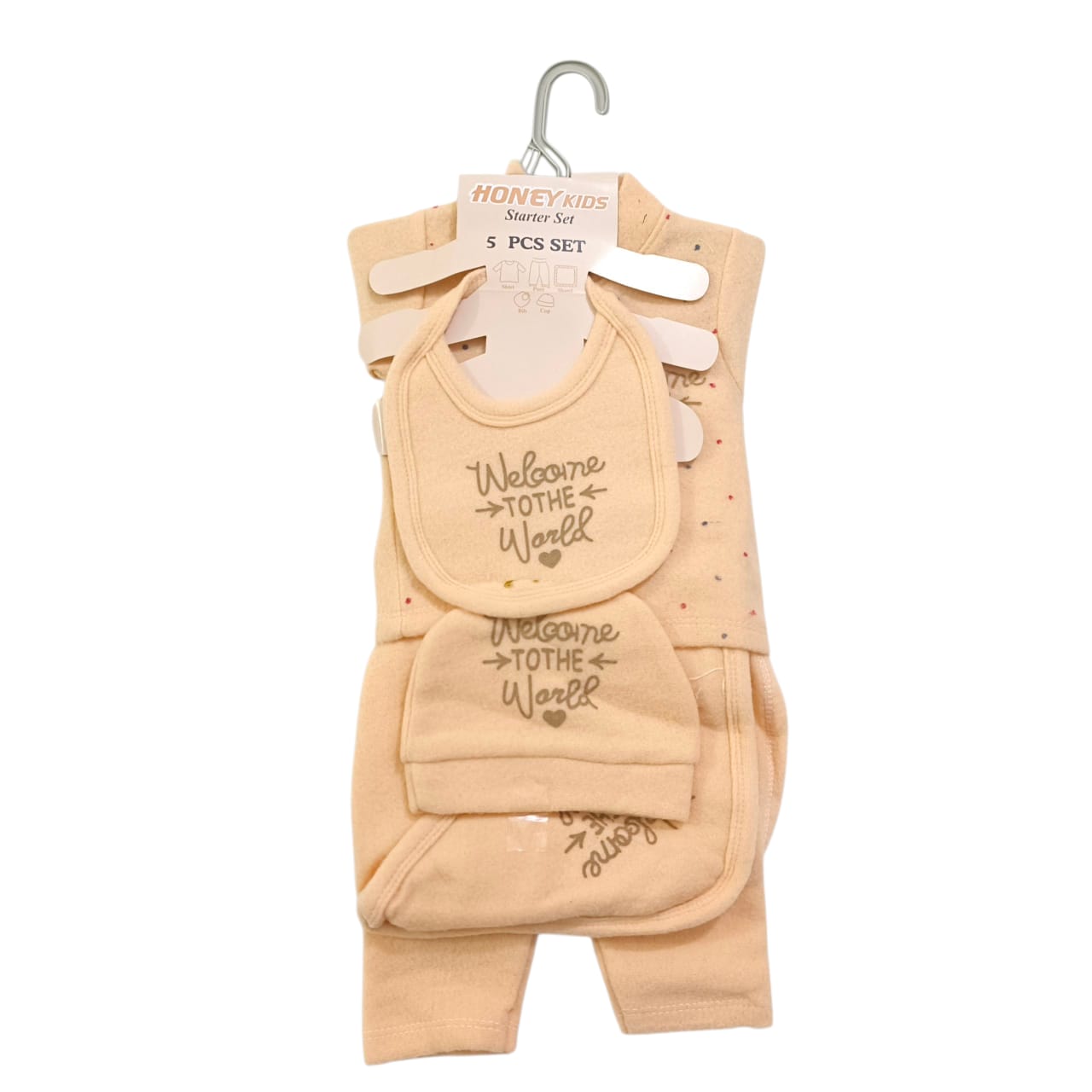 CNW357 Newborn Winter Fleece Starter Set 5 Pcs