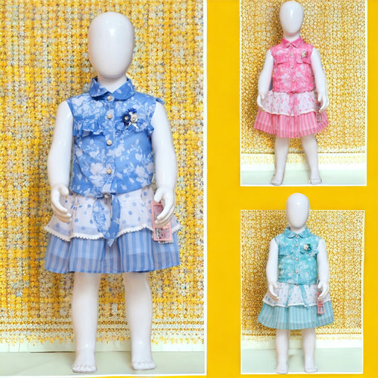 Baby Girl Summer Formal Dress PK1097