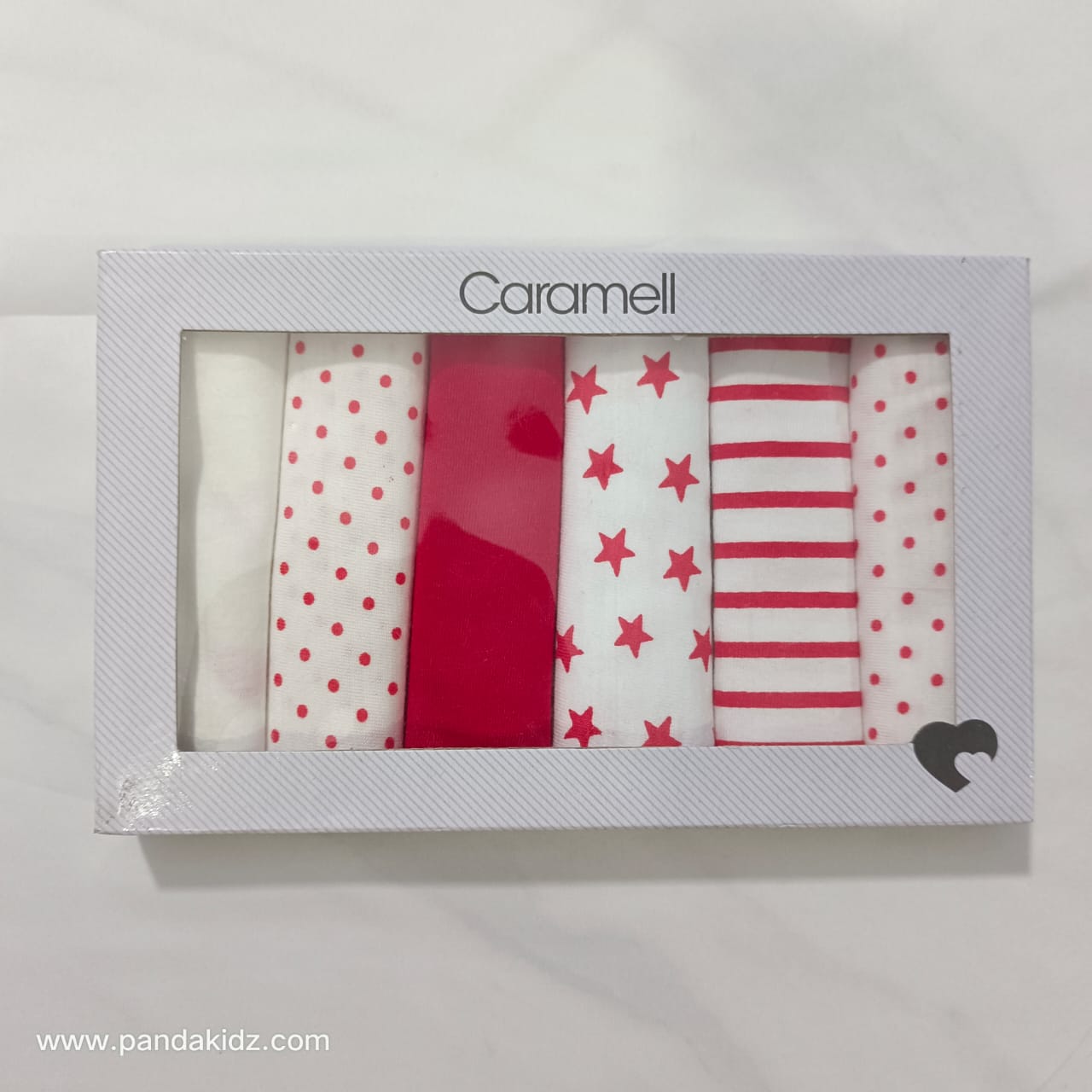 AC450 Pack of 6 Baby Face Towels