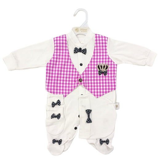 CNP02 Turkish Prince Romper with Cap & Mittens
