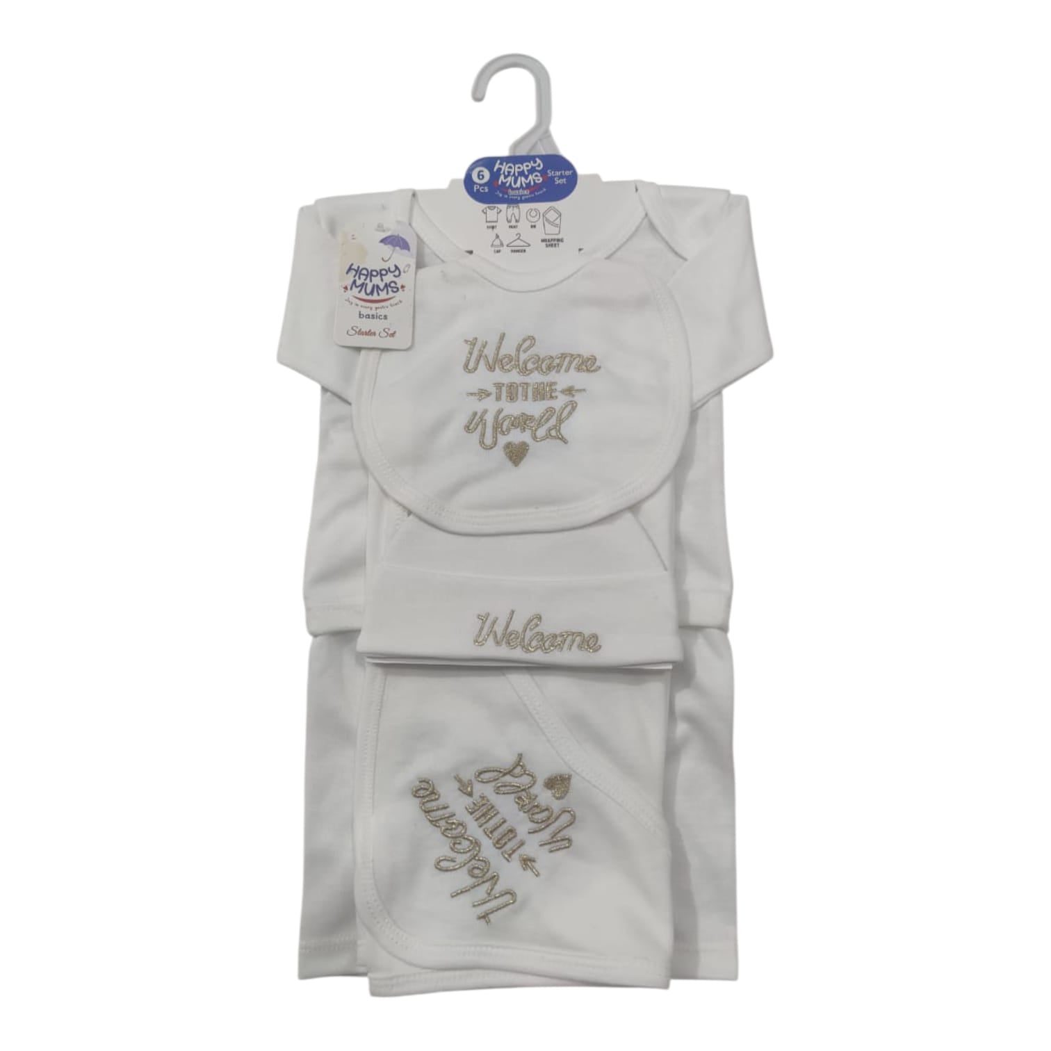 CN342 Newborn Starter Set With 6 Pcs