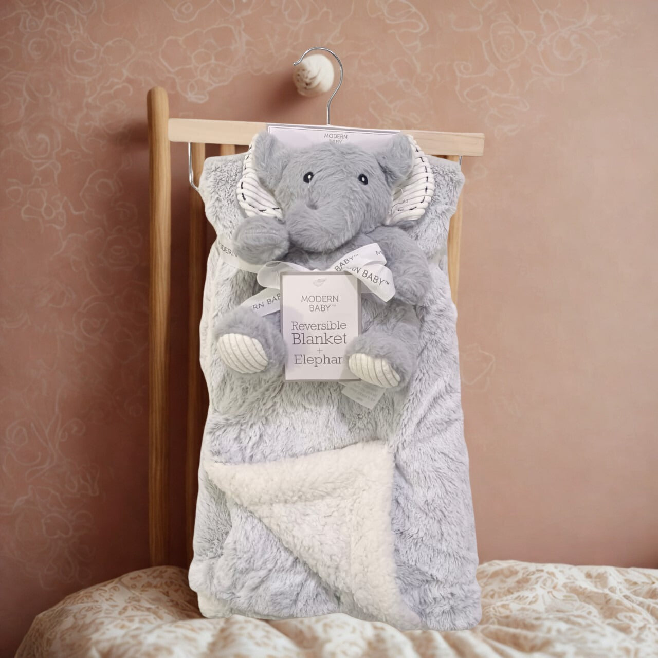 AC009 Imported Baby Blanket With Plush Toy