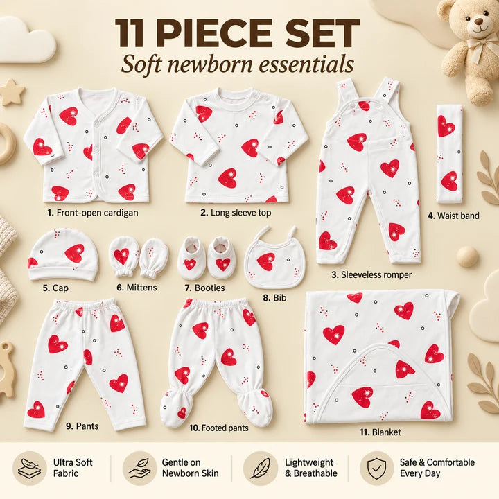 CNW112 Imported Winter Fleece Starter Set 11 pcs