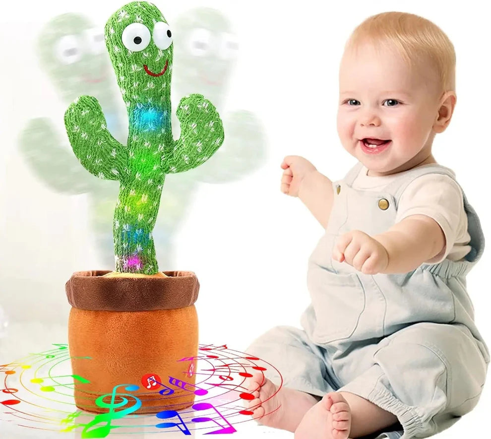 Dancing Cactus Toy Talking Singing Cactus Toy for Kids