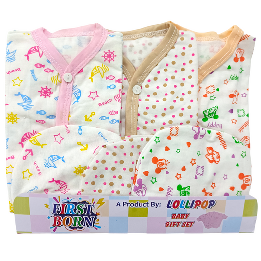 Newborn Summer Cotton Pack of 3 Dresses PK365