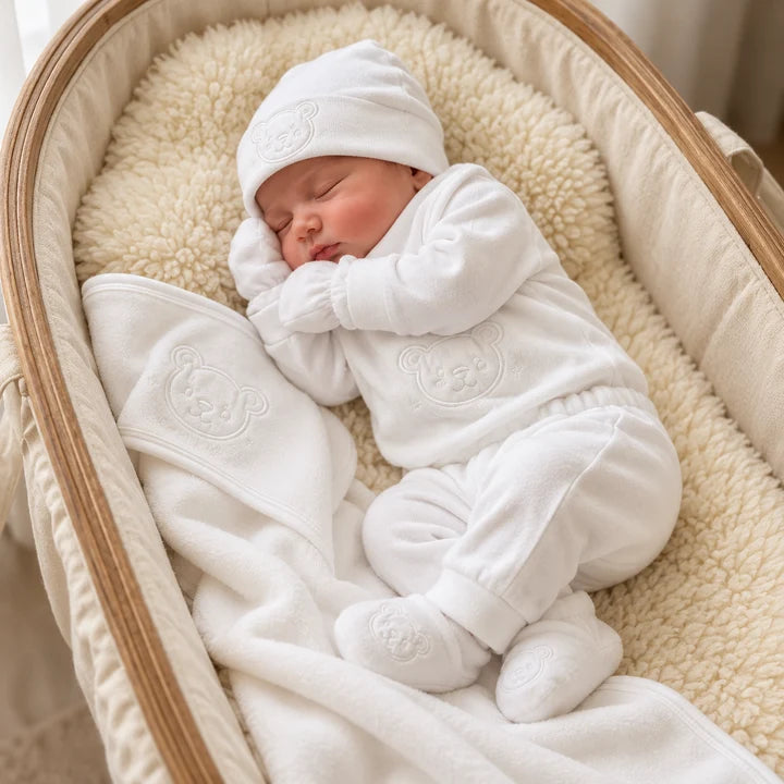 CNW724 Winter Fleece Newborn Starter Set 11 Pcs
