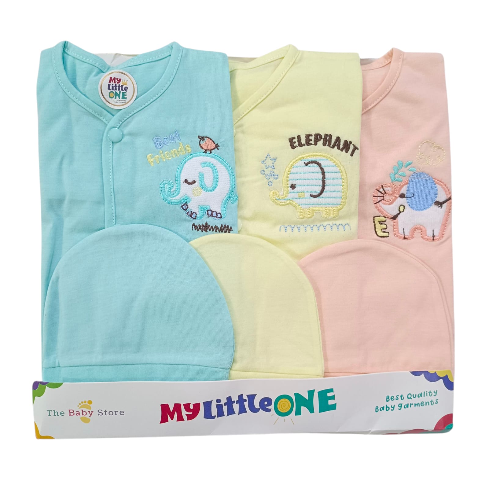 CN415 Newborn Summer Dresses Pack of 3