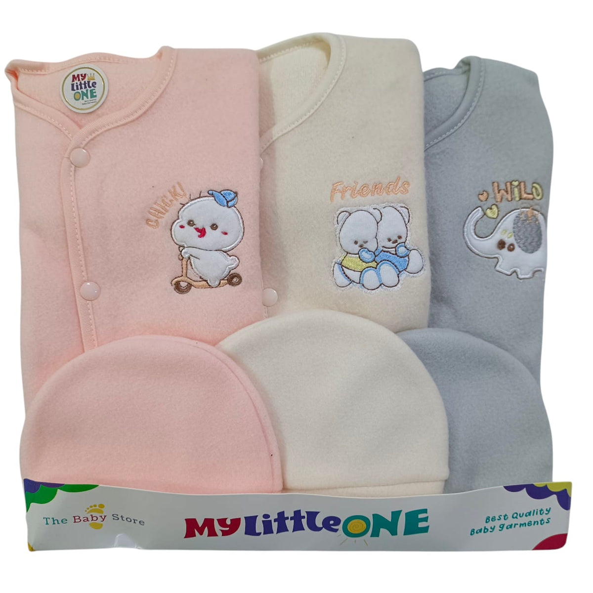 CNW83 Newborn Winter Fleece Pack of 3