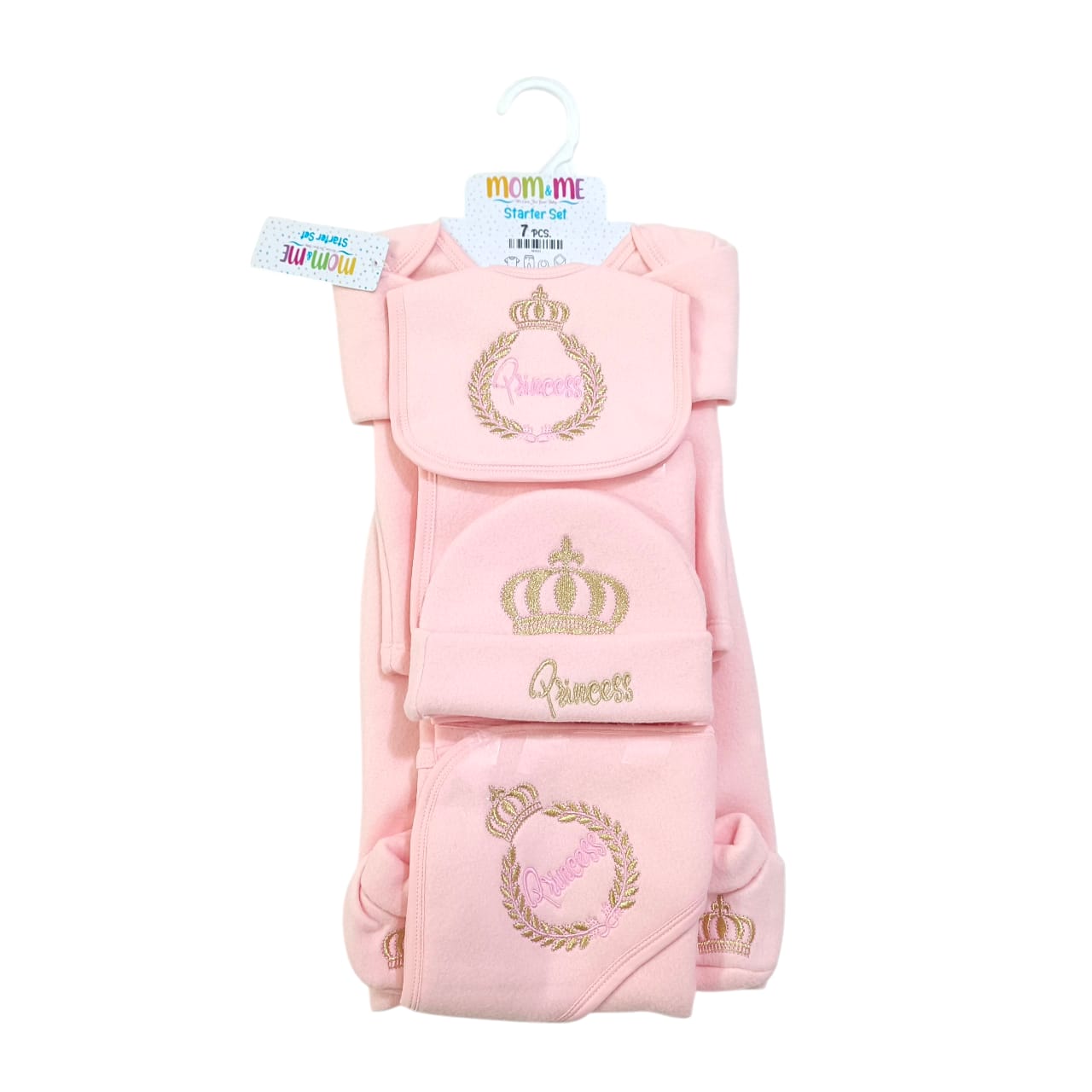 CNW402 Newborn Winter Fleece Princess Starter Set 7 Pcs