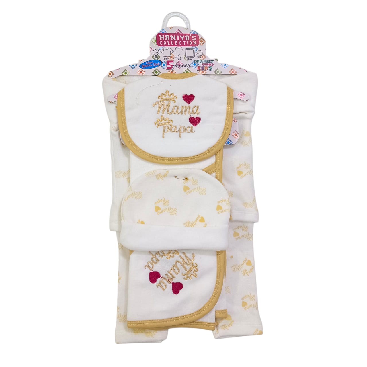 CN333 Newborn Winter Fleece Starter Set 5 Pcs