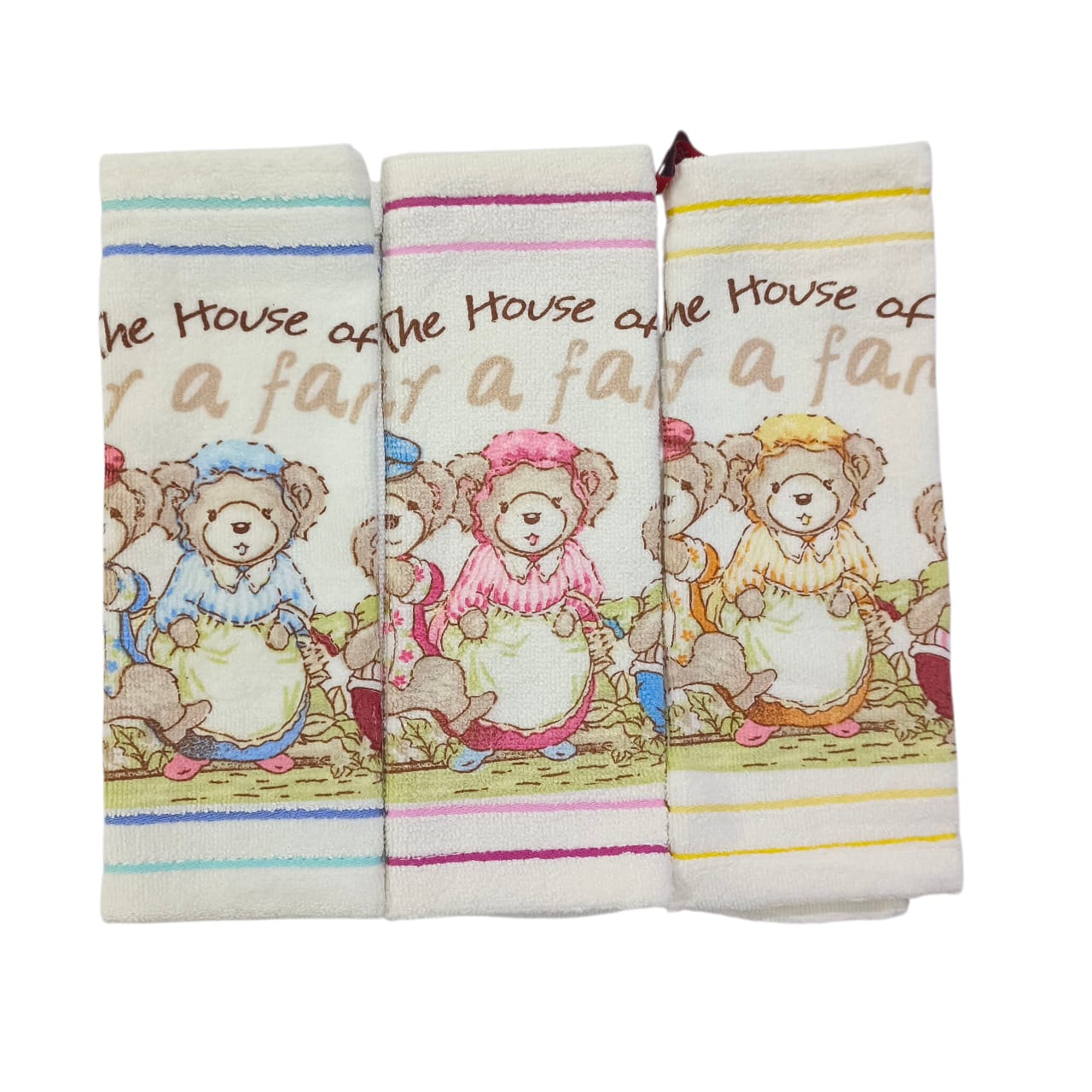 Imported Baby Washclothes, Burp Clothes Pack of 3