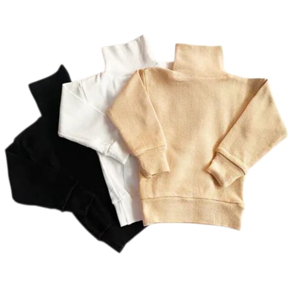 AC104 Pack of 3 Baby High Neck Sweater