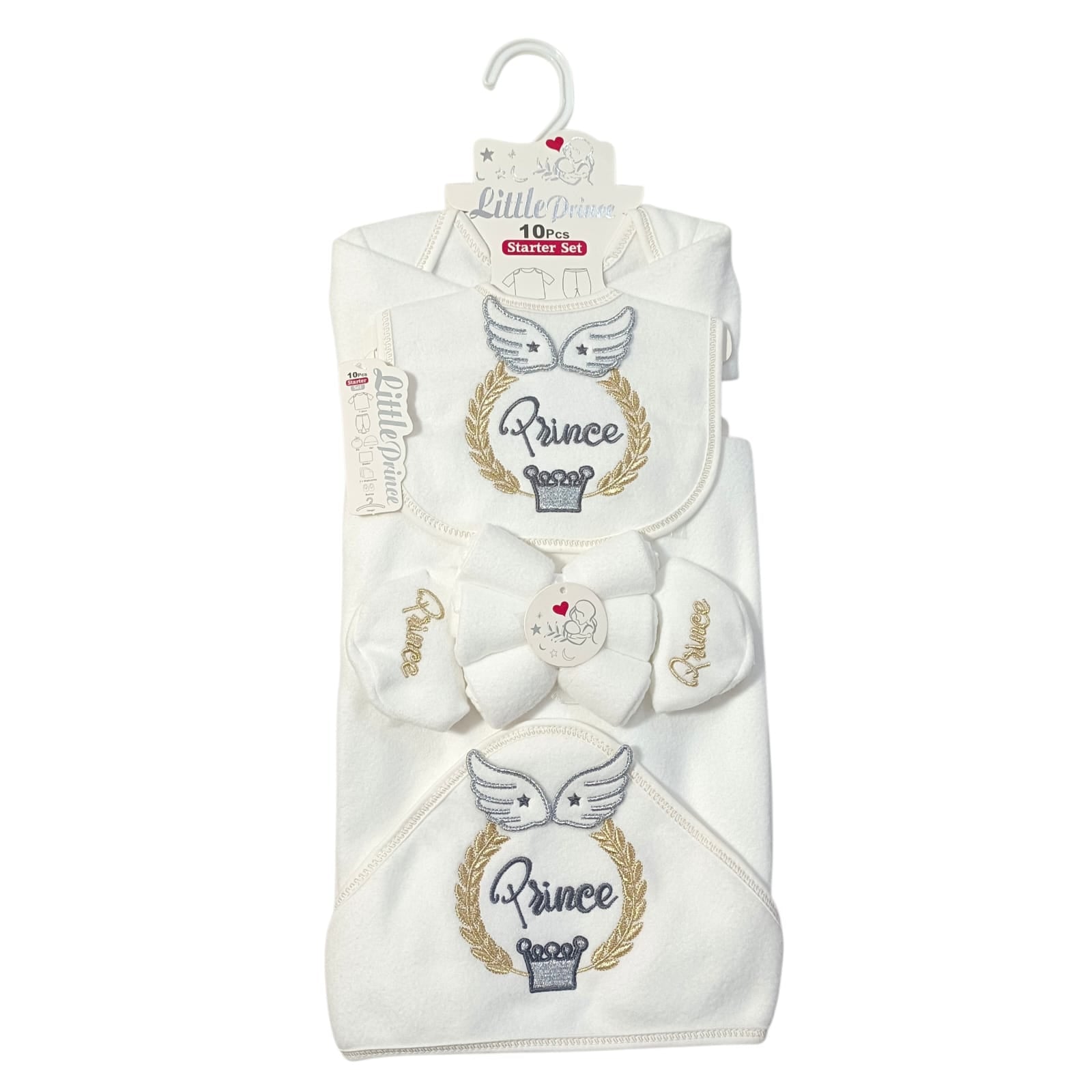 Winter Fleece “Welcome to the World” Newborn Starter Set 12 Pcs