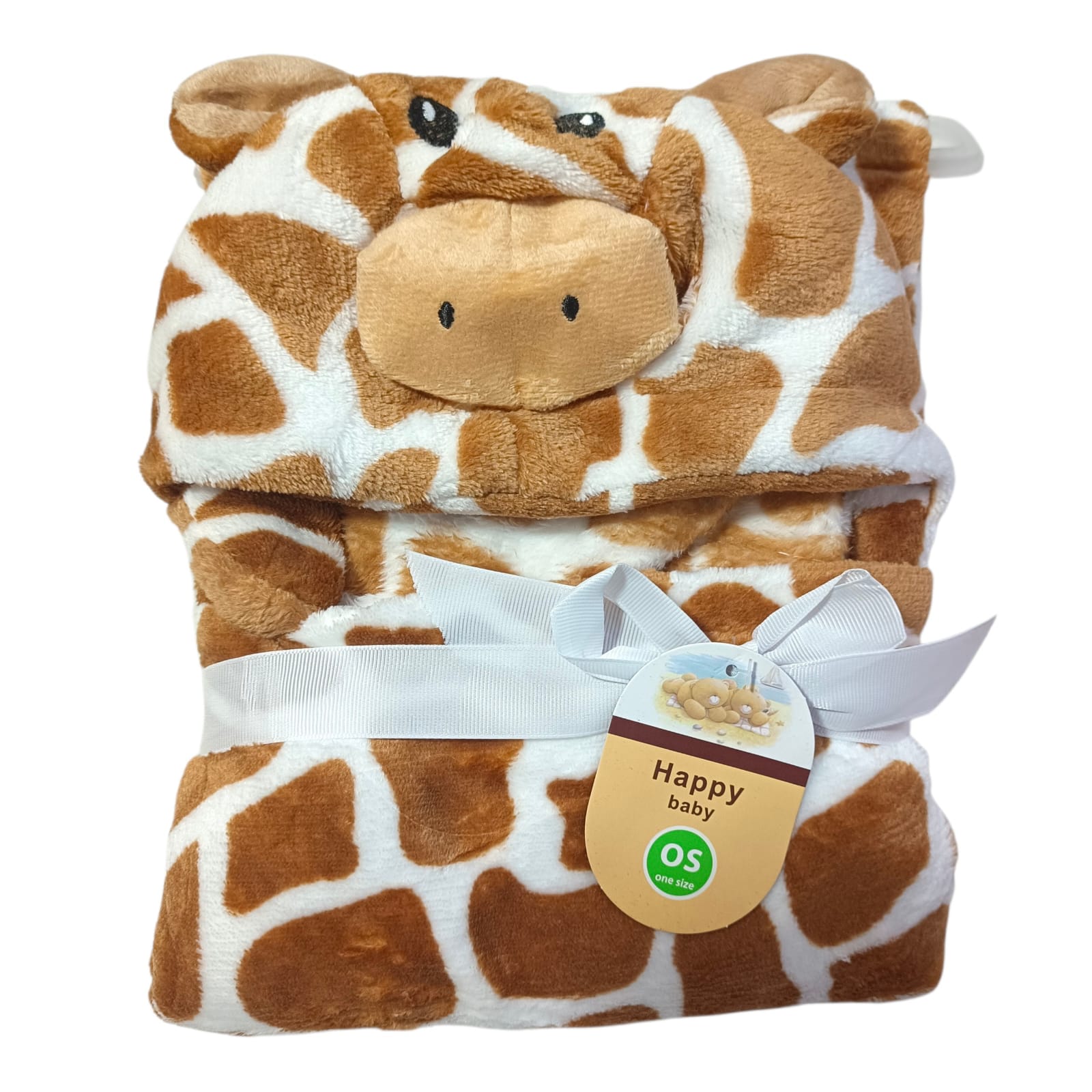 AC10 New Born Baby Wrapping Hooded Blanket