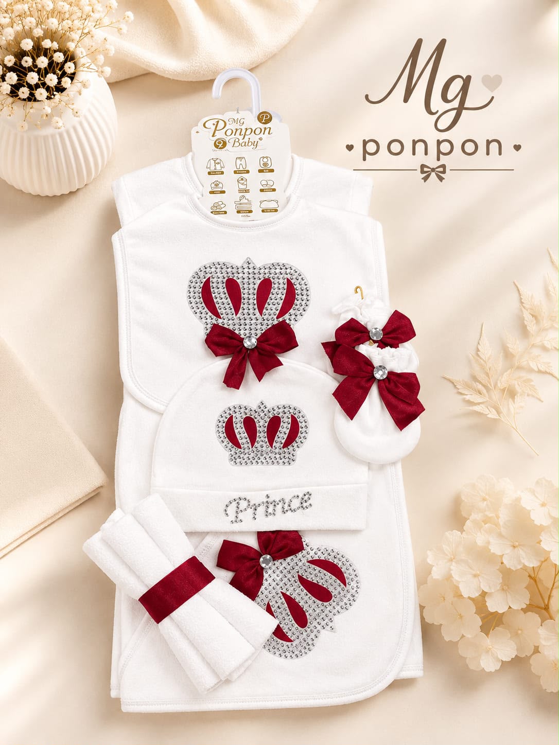 CNW726 Prince and Princess Winter Welcome Starter Set 9 Pcs