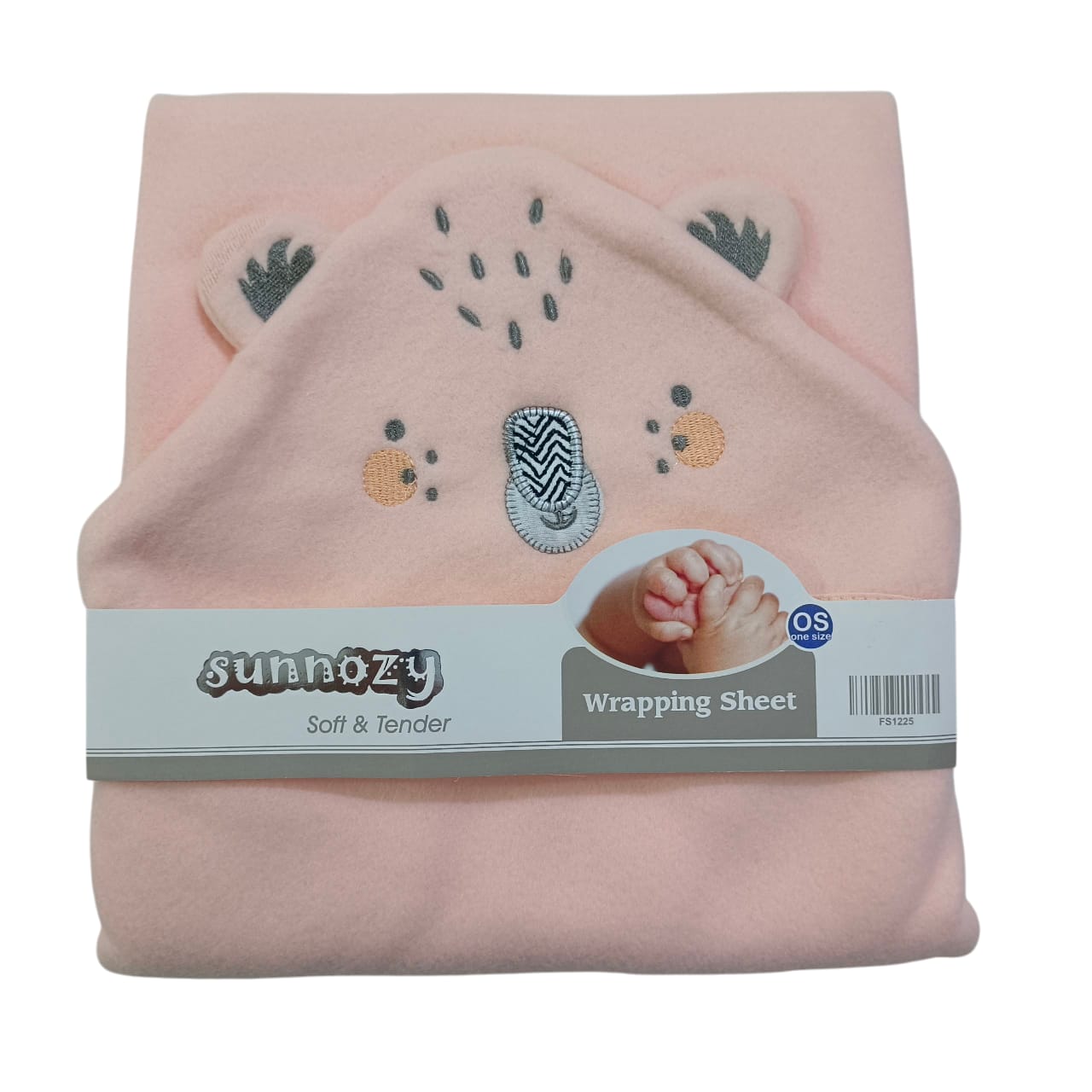 CNW107 Winter Fleece Hooded Wrapping Shawl