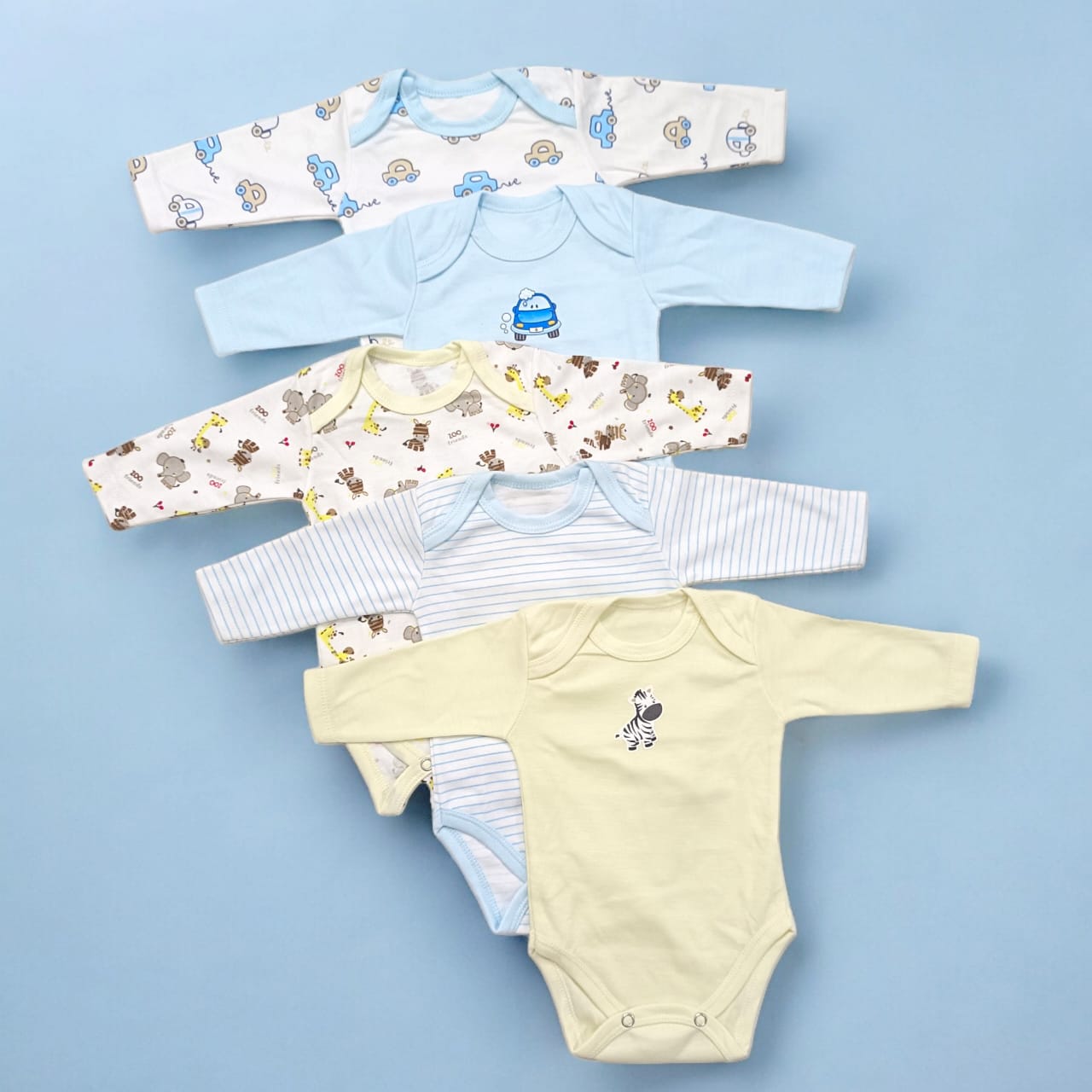 AC015 Bodysuits Pack of 5