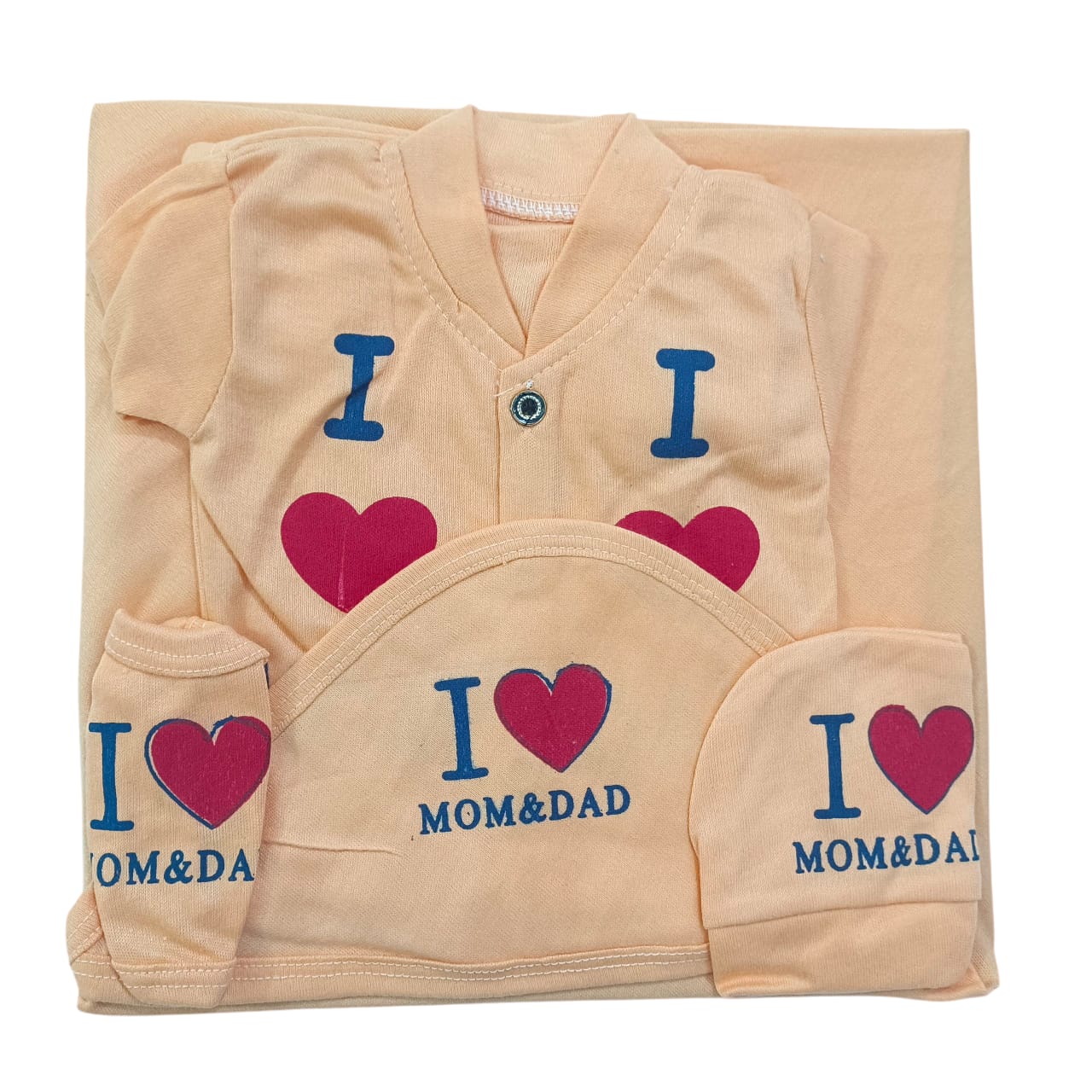 CN542 Newborn Summer Soft Cotton Starter Set 5 Pcs