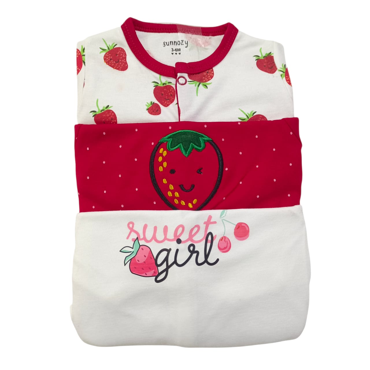 CNW8000 Pack of 3 Sleep Suits