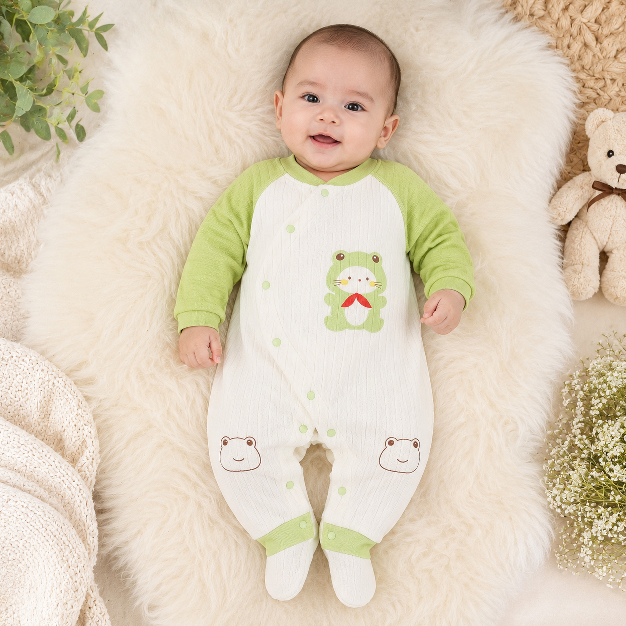 CNW 090 Imported Winter Formal Romper