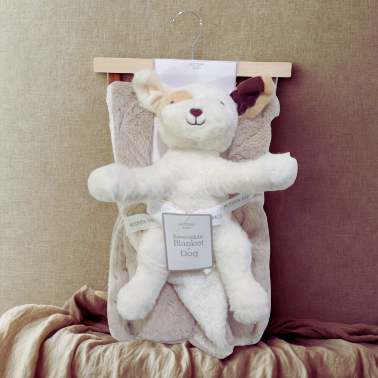 AC009 Imported Baby Blanket With Plush Toy