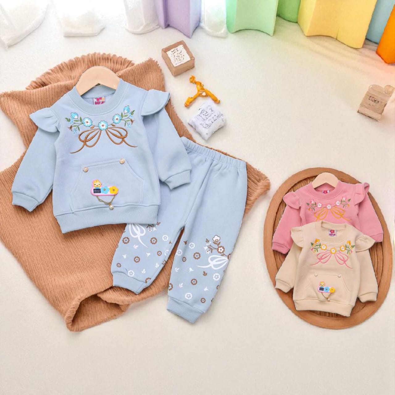 CNW2736 Winter Fleece Formal Girl Dress