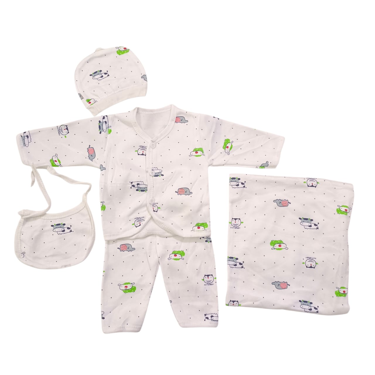 CNW913 Winter Fleece Newborn Starter Set 5 Pcs