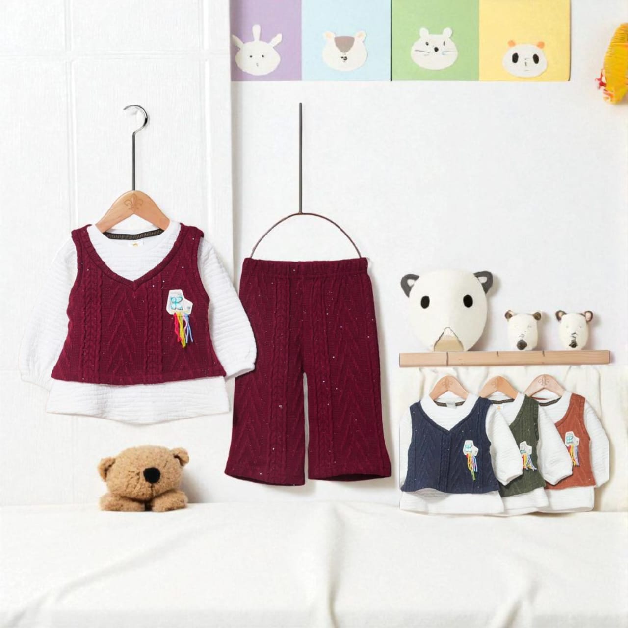 CNW Baby Girl Winter Formal Dress