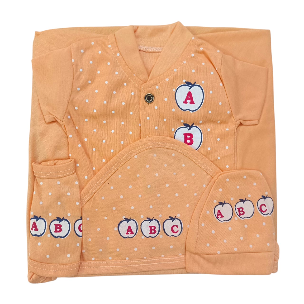 CN546 Newborn Summer Soft Cotton Starter Set 5 Pcs