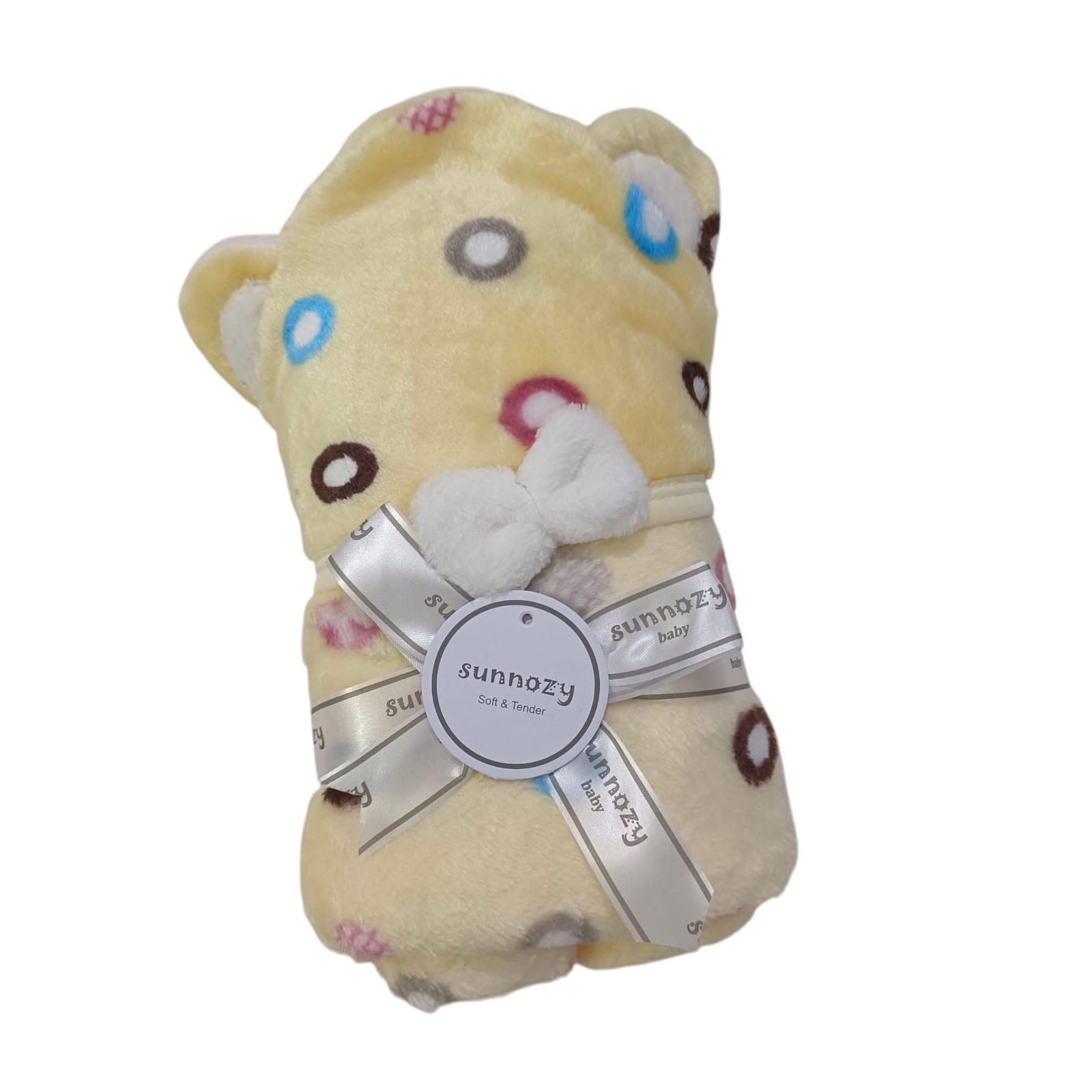 AC02 NewBorn Baby Wrapping Hooded Blanket