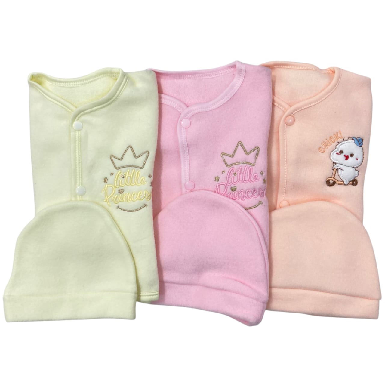 CNW1006 Newborn Winter Fleece Pack of 3