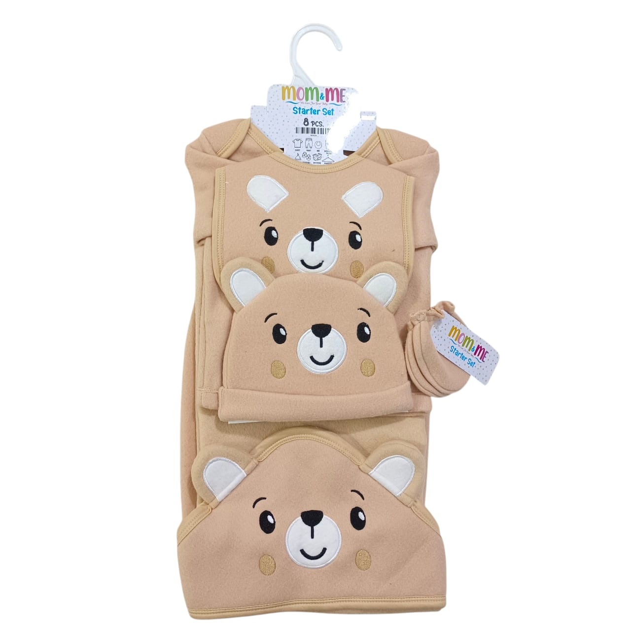 CNW405 Newborn Winter Fleece Starter Set 8 Pcs