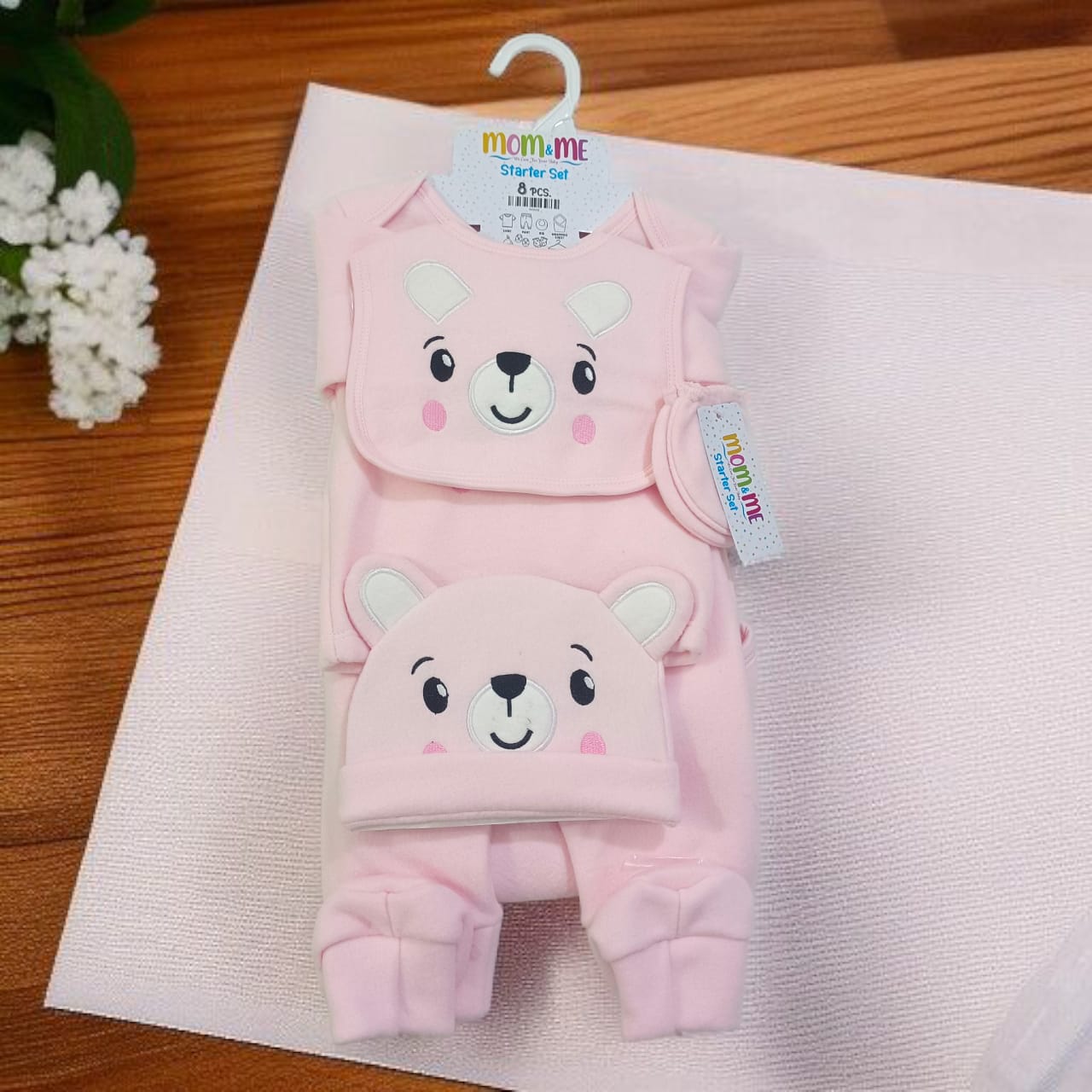 CNW406 Newborn Winter Fleece Starter Set 8 Pcs