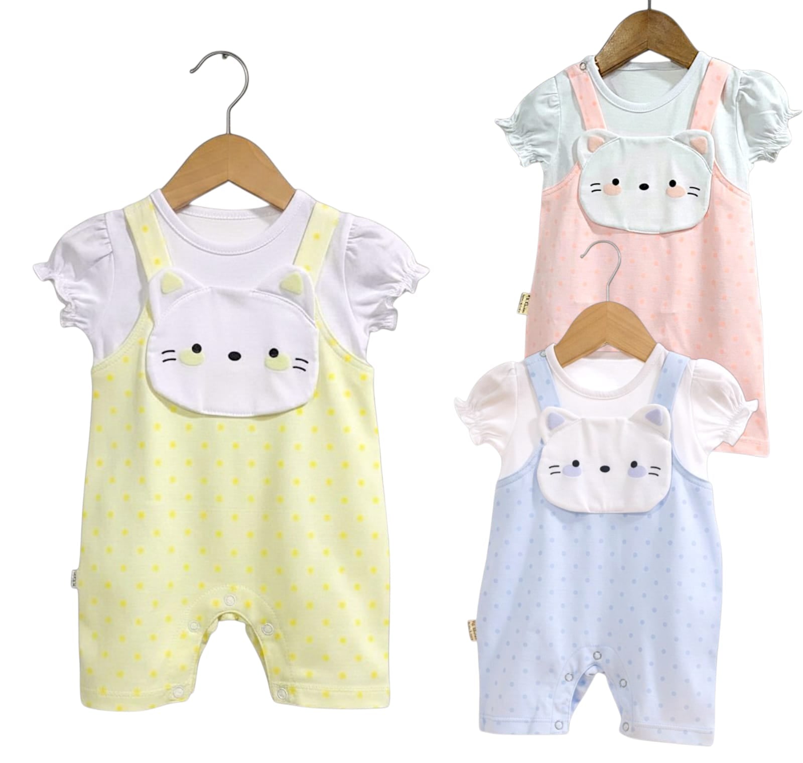 CN716 Summer Formal Baby Girl Romper