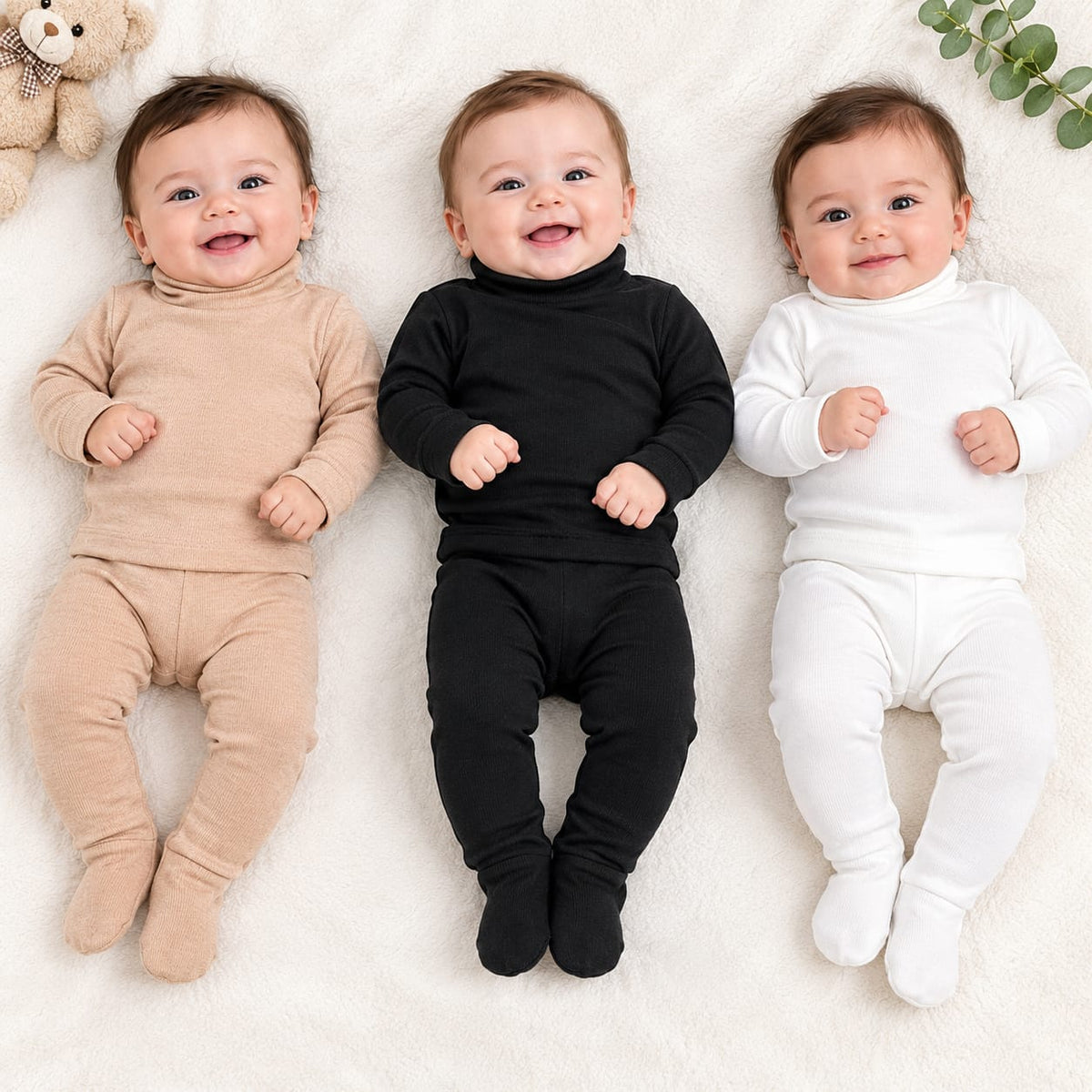 AC99 Pack of 6 Winter Woolen High Neck and Leggings Deal