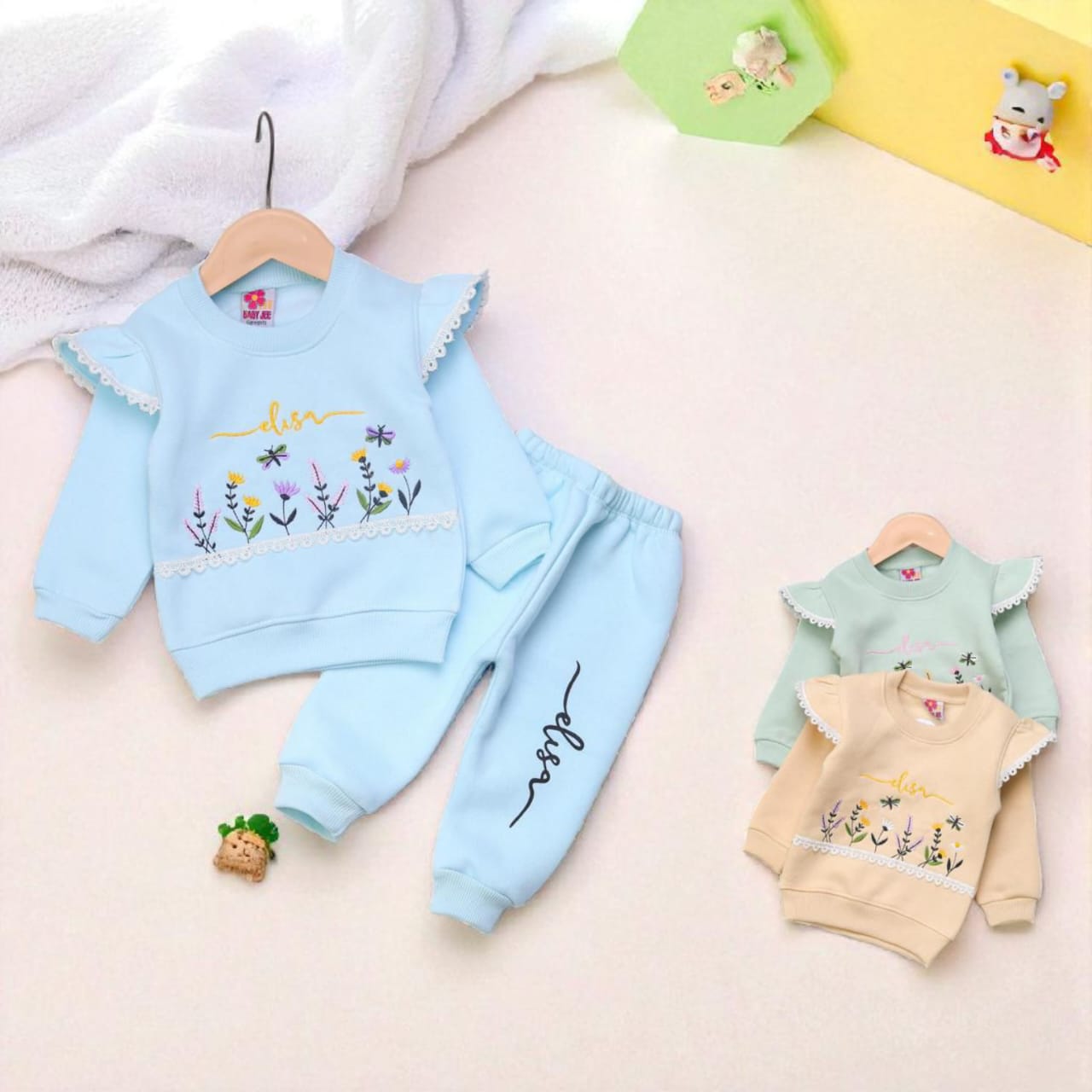 CNW2740 Girl Winter Fleece Formal Dress